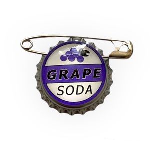 Grape Soda Pin Ellie Badge Disney Pixar Up Movie NWT